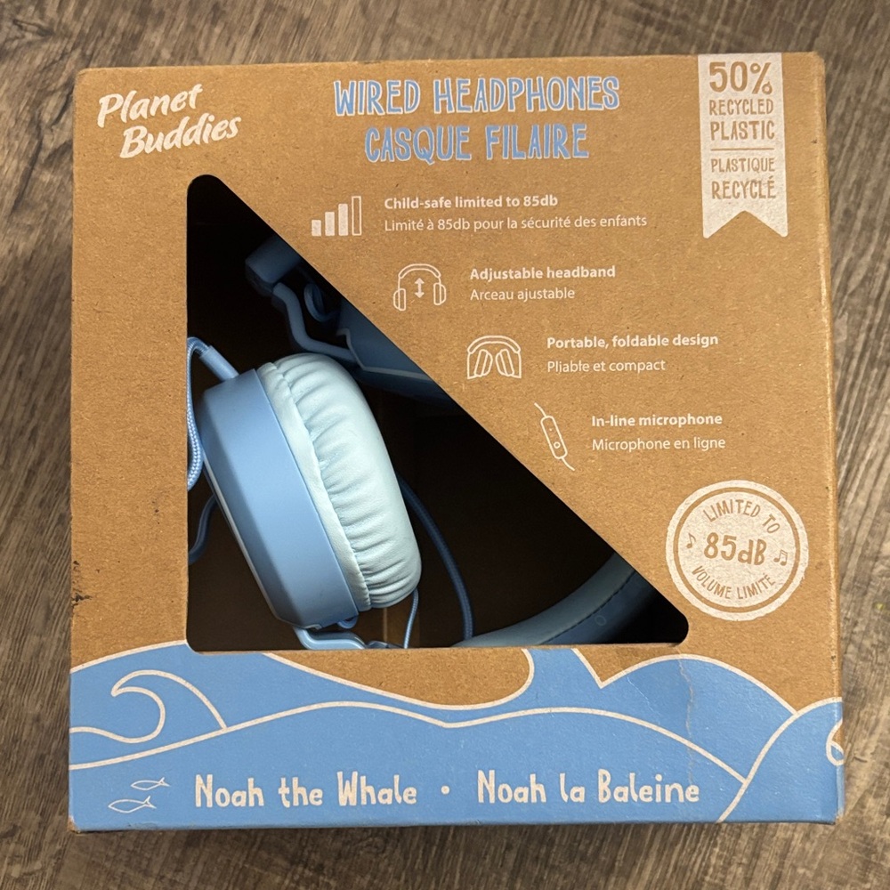 Wired Headphones - Blue